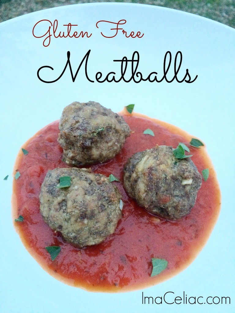 Easy Gluten Free Meatballs I'm A Celiac