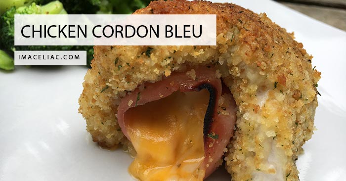 Chicken Cordon Bleu - I'm A Celiac