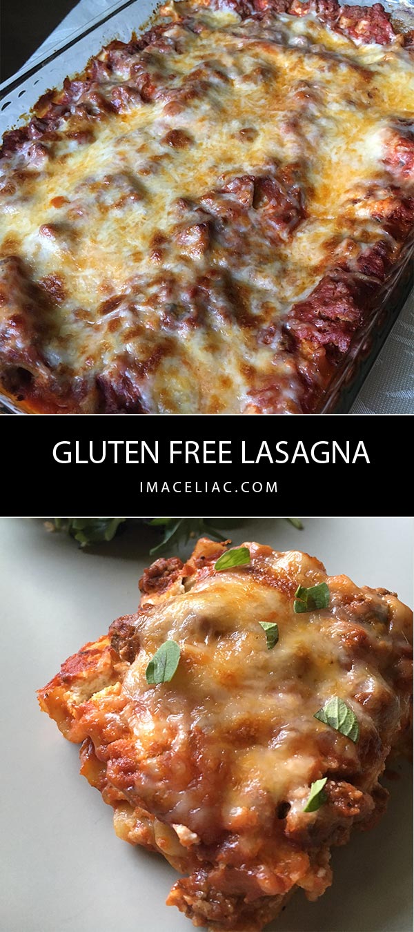 Simple Homemade Gluten Free Lasagna - I'm A Celiac